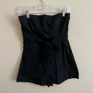 NWT Urban Outfitters strapless black romper